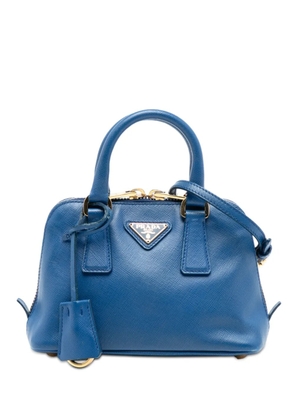 Prada Pre-Owned 2010-2025 Mini Saffiano Lux Promenade satchel - Blue