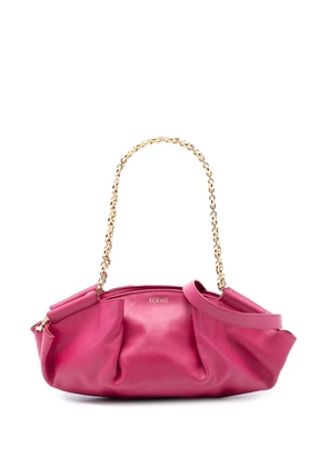 Loewe Pre-Owned 2010-2025 Leather Paseo Chain satchel - Pink
