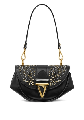 Versace stud-embellished shoulder bag - Black