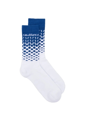 Casablanca pattern socks - White