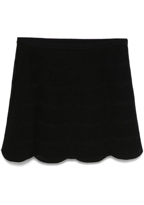 TOM FORD knitted mini skirt - Black