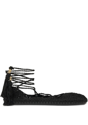 Alanui Sound Of The Sea ballet flats - Black