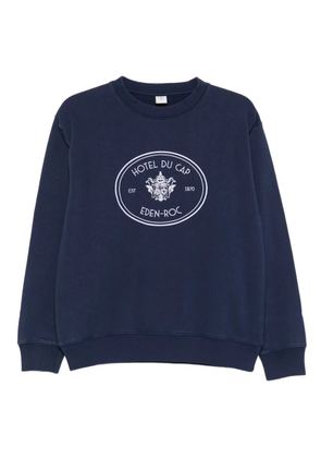 Sporty & Rich Eden-Roc crest sweatshirt - Blue