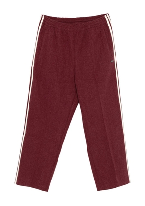adidas Premium side-stripe track pants - Red