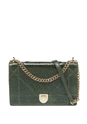 Christian Dior Pre-Owned Cannage Diorama shoulder bag - Green