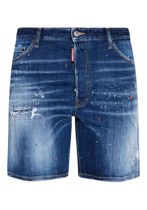 DSQUARED2 cotton shorts - Blue