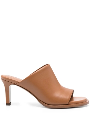 Tod's 75mm leather sandals - Brown