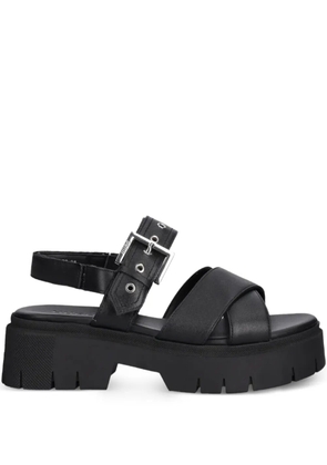 HUGO buckle-strap sandals - Black