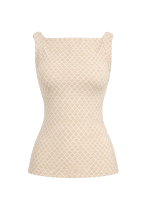 Reformation patterned tank top - Neutrals