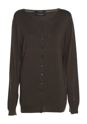 Marina Rinaldi buttoned cardigan - Brown