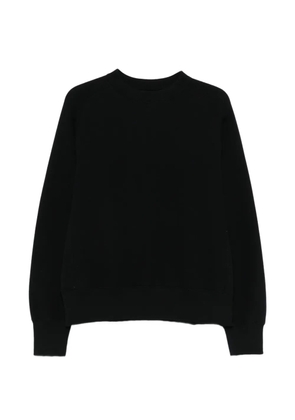 sacai crew-neck sweatshirt - Black
