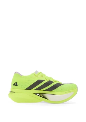 adidas Adizero Prime X3 logo-print sneakers - Yellow