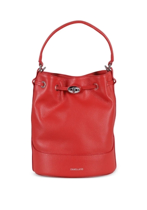 Zanellato twist-lock bucket bag - Red