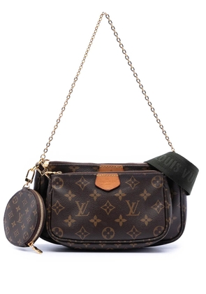 Louis Vuitton Pre-Owned 2021 Monogram Multi Pochette Accessoires satchel - Brown
