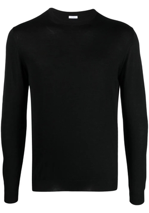 Malo crew-neck long-sleeve jumper - Black
