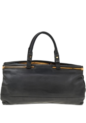 Lanvin Pre-Owned 2023 leather tote bag - Black