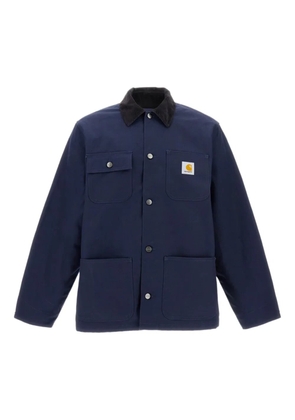 Carhartt WIP Michigan corduroy-collar jacket - Blue