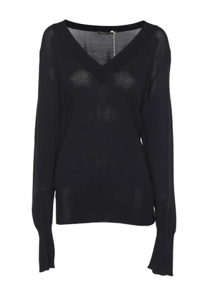 Marina Rinaldi V-neck sweater - Blue