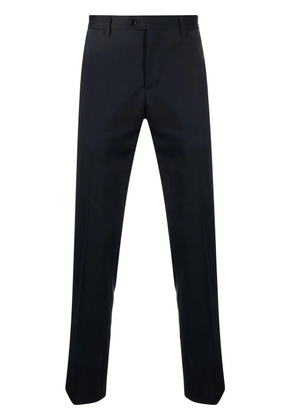 Lardini tailored stretch-wool trousers - Blue
