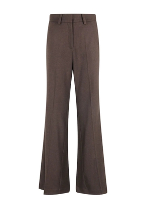 Alysi buttoned trousers - Brown