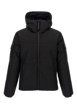 C.P. Company ripstop hooded down jacket - Black