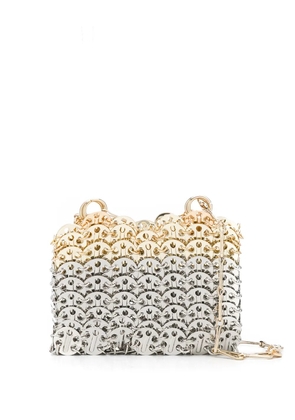 Rabanne Iconic Skyline 1969 nano bag - Silver