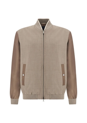 Paul & Shark Hybrid bomber jacket - Neutrals