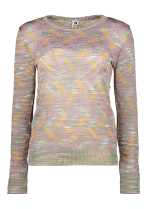 Missoni zigzag-pattern jumper - Pink