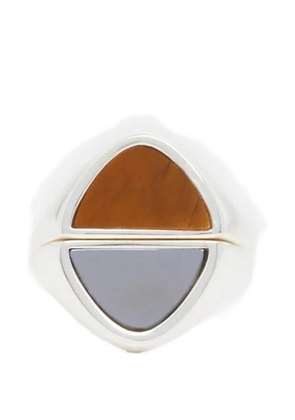 Panconesi Split Chevalier ring - Silver