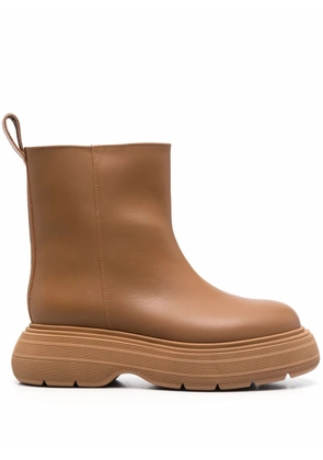 GIABORGHINI x Pernille Marte ankle boots - Brown
