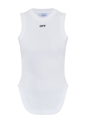 Off-White cotton tank top