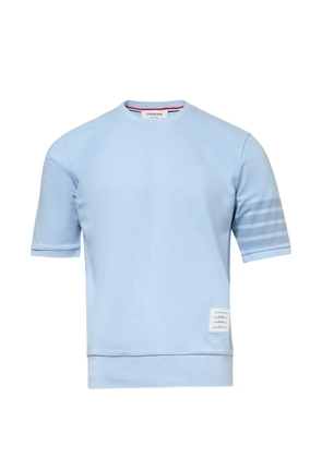 Thom Browne short-sleeve rib top - Blue