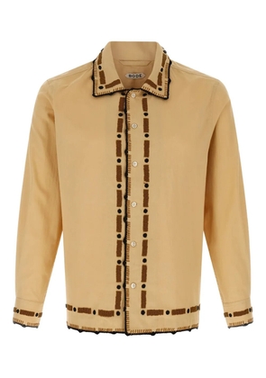 BODE Ryegrass shirt - Neutrals