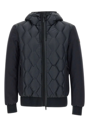 Peuterey quilted hooded jacket - Blue