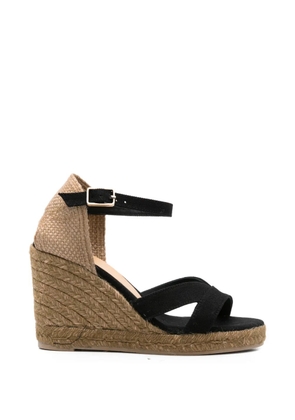 Castañer Bruna criss-cross espadrilles - Black