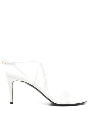 KHAITE 75mm Loop sandals - White