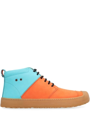 Volta leather sneakers - Orange