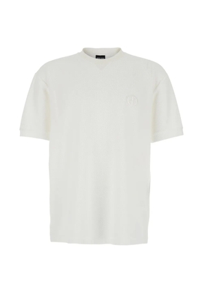Giorgio Armani logo-detail t-shirt - Neutrals