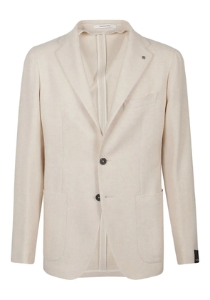 Tagliatore wool blazer - White
