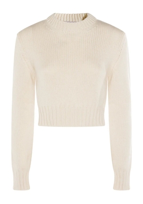Malo wool sweater - White