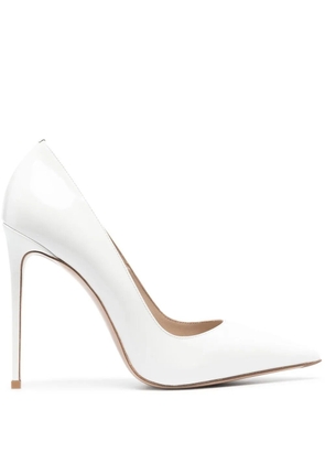 Le Silla Eva 125mm pointed-toe pumps - White