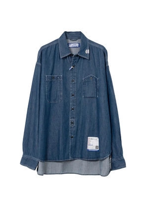 Maison MIHARA YASUHIRO denim shirt - Blue