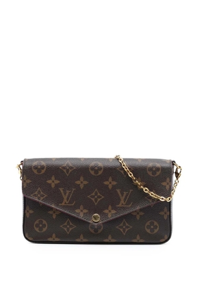 Louis Vuitton Pre-Owned 2018 Monogram Pochette Felicie crossbody bag - Brown