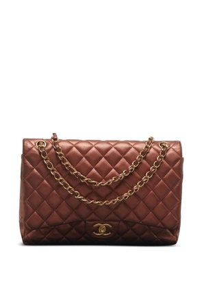 CHANEL Pre-Owned Classic Double Flap quilted shoulder bag - Brown