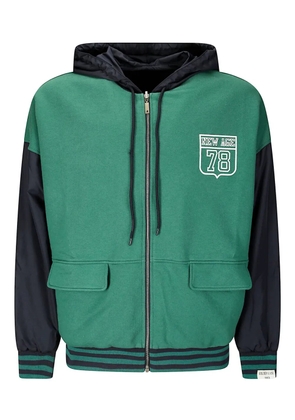 Golden Goose reversible zip-up hoodie - Green