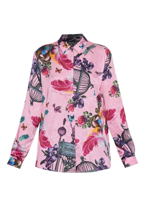 Versace Jeans Couture paisley-print shirt - Pink