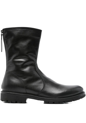 Henderson Baracco zip-fastening leather boots - Black