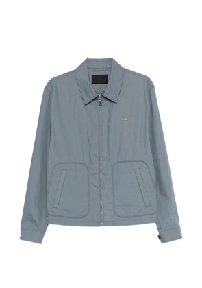 Prada triangle-logo jacket - Grey