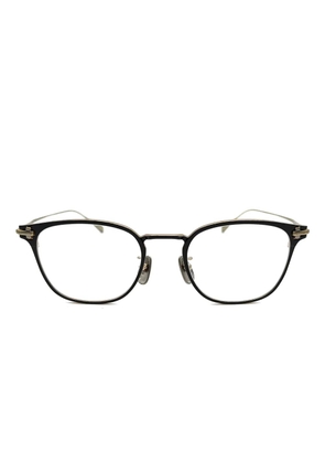 TAYLOR WITH RESPECT Sole geometric-frame glasses - Black