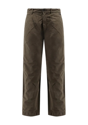 Massimo Osti Studio button-fastening trousers - Green